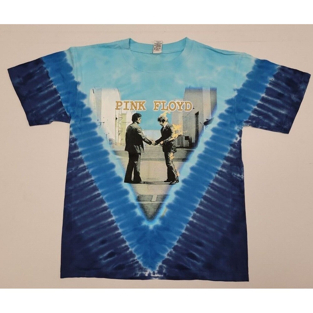 Tie Dye Pink Floyd "Wish You Were Here"‎ SUNDOG T-Shit Vintage 2003 Size Small